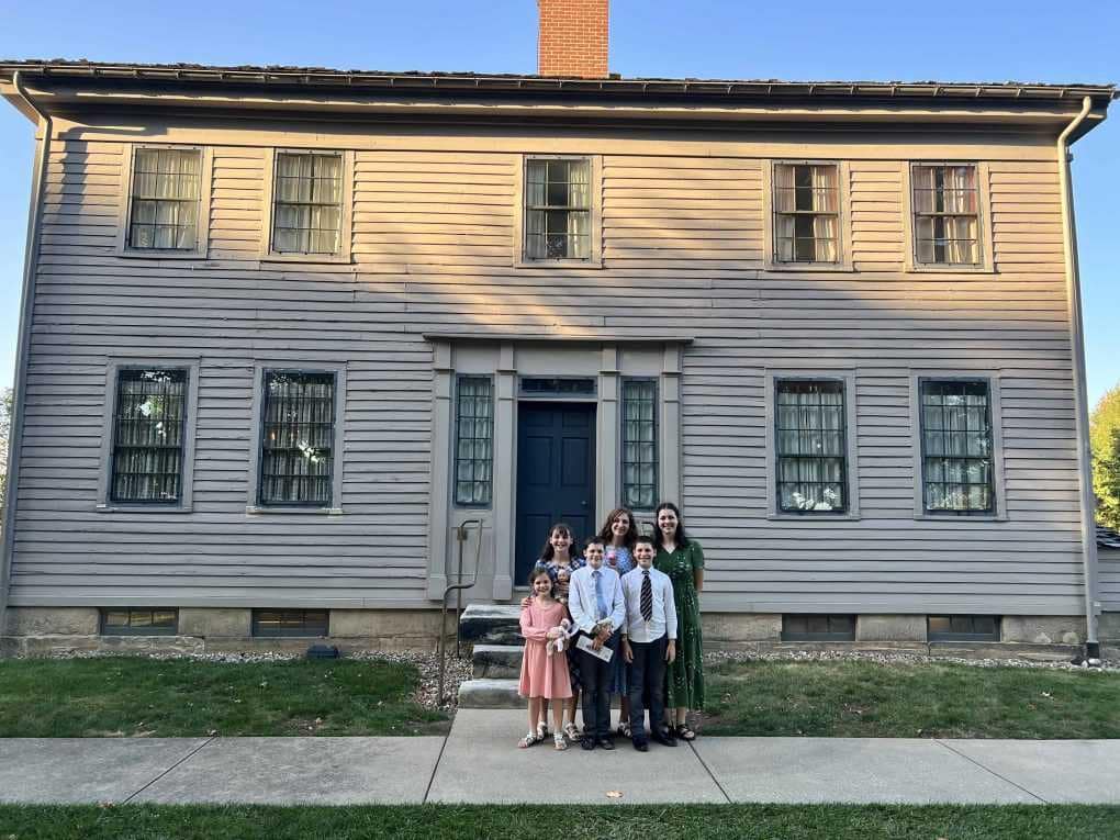 family at John Johnson farm