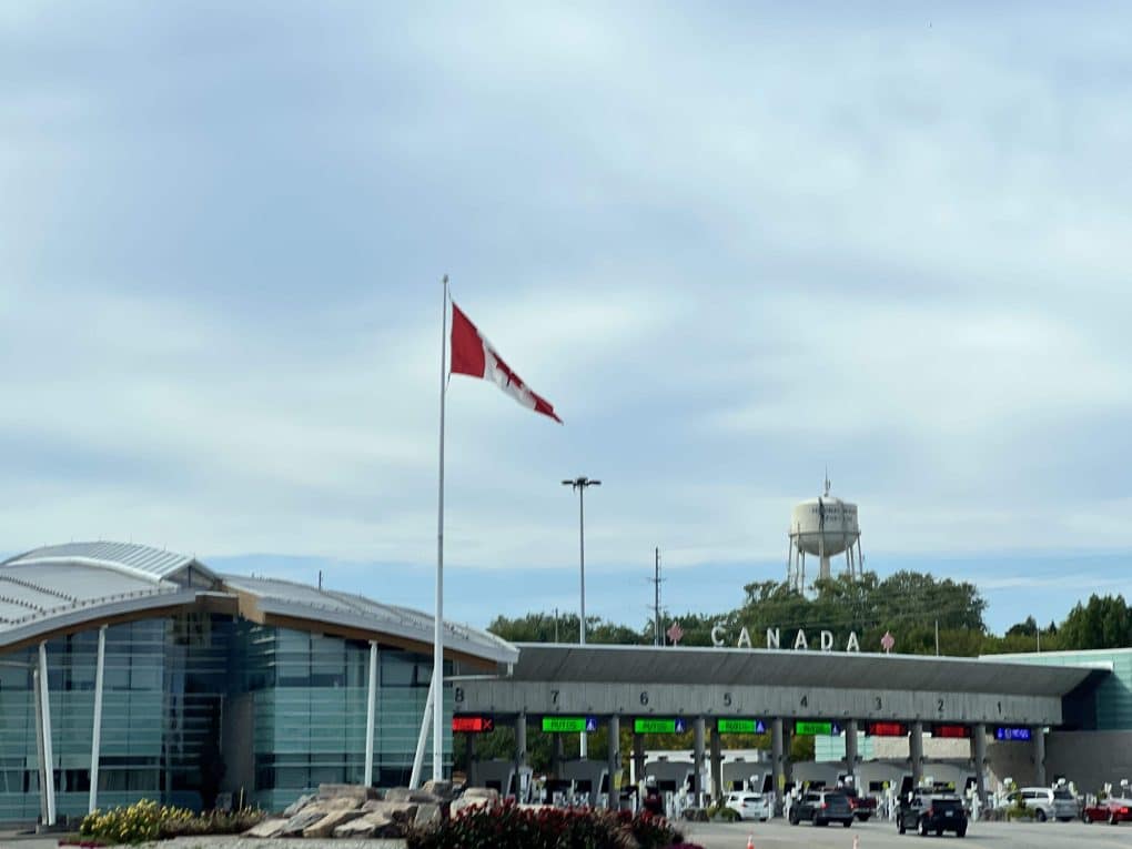 Canada side of Niagara Falls