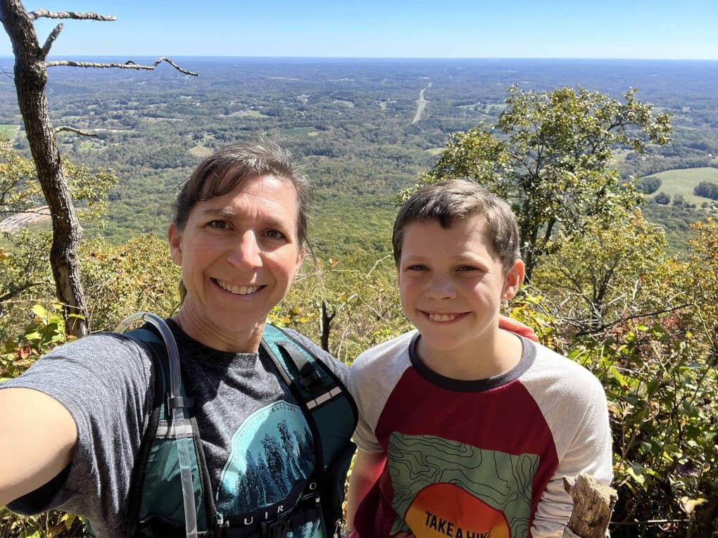 PilothikeSam2 mom and son on a hike