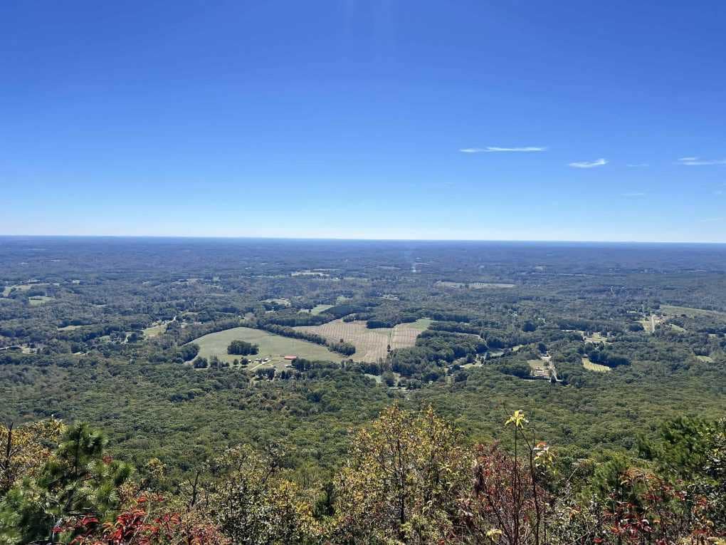 view from a hike