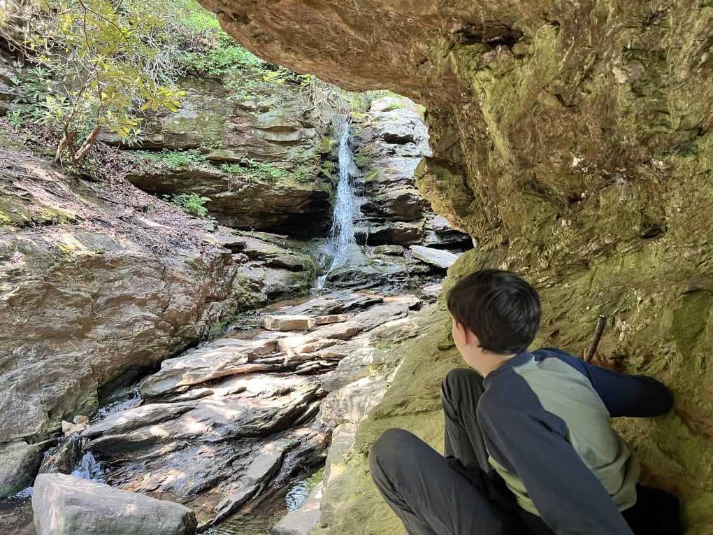 small waterfall