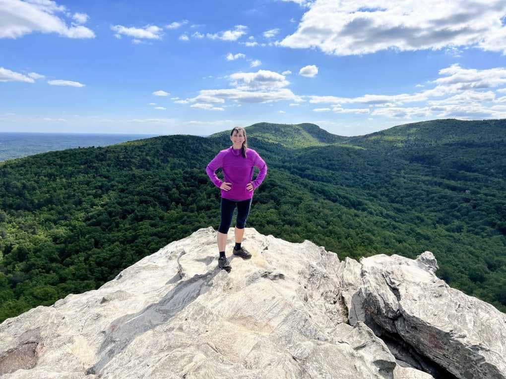 Woman at Hanging Rock SP