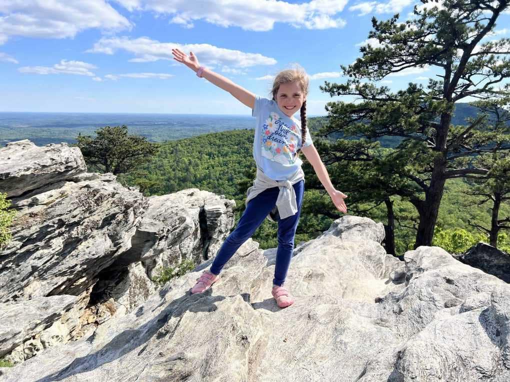 girl at Hanging Rock