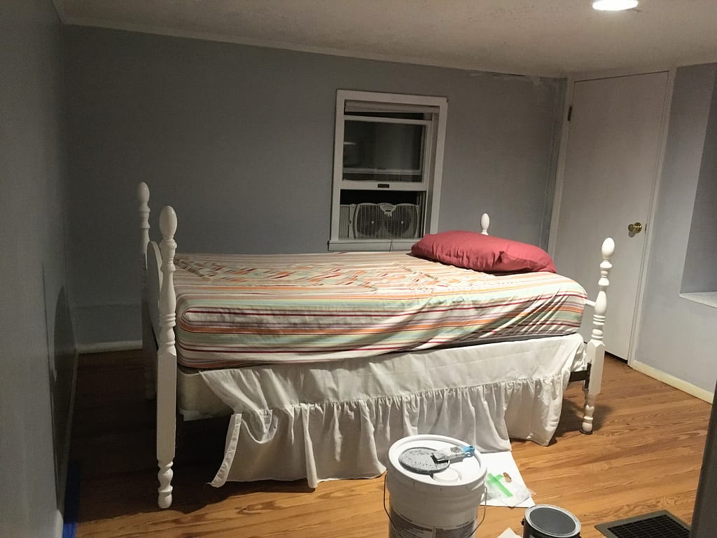 room finished painting