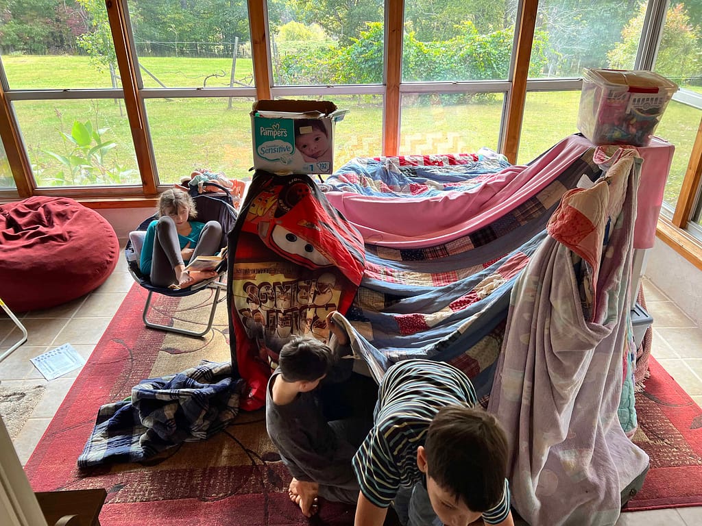 blanket fort