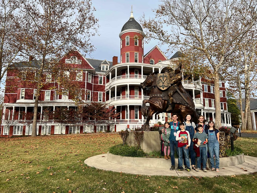 Holladay Family at Southern Virginia University