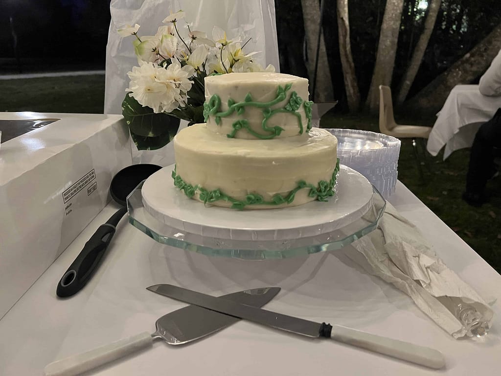 wedding cake