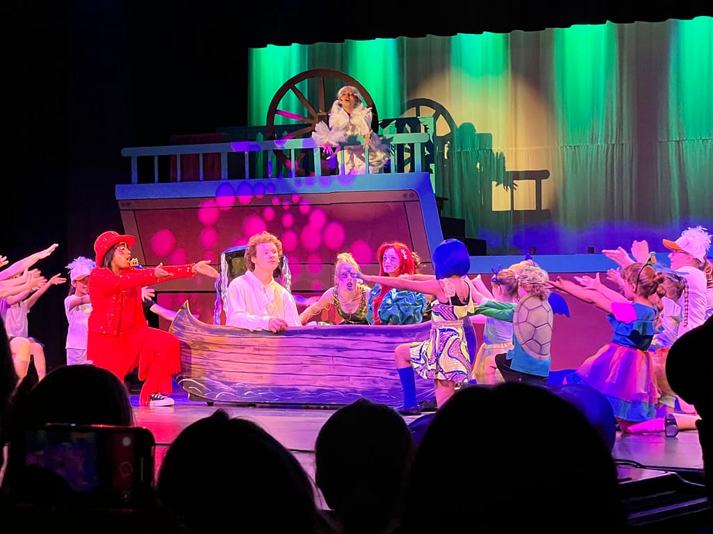 scene in little mermaid