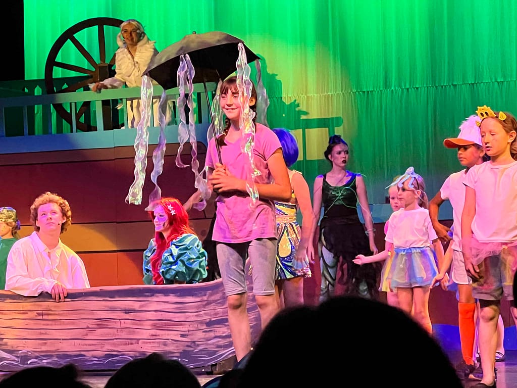 scene in Little Mermaid