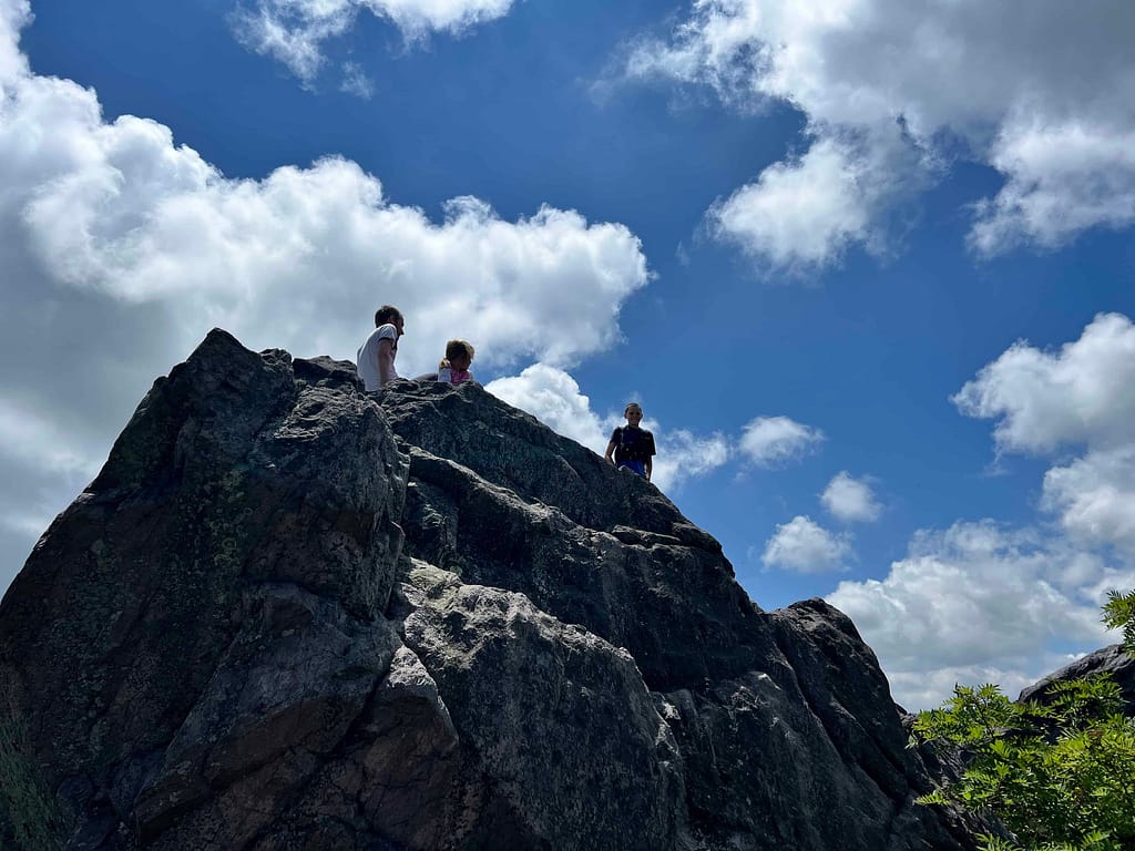 rock climbing