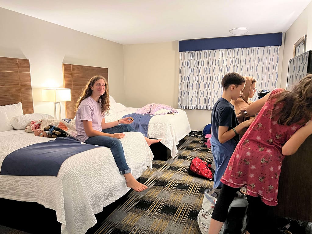 hotel room