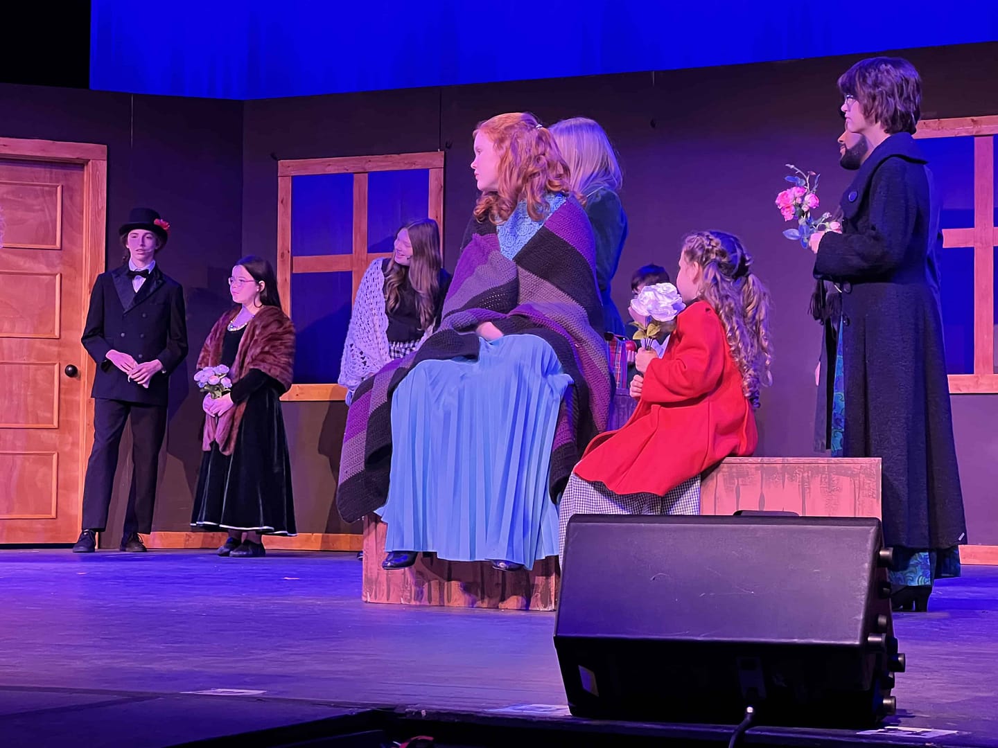 Scene of Christmas Carol