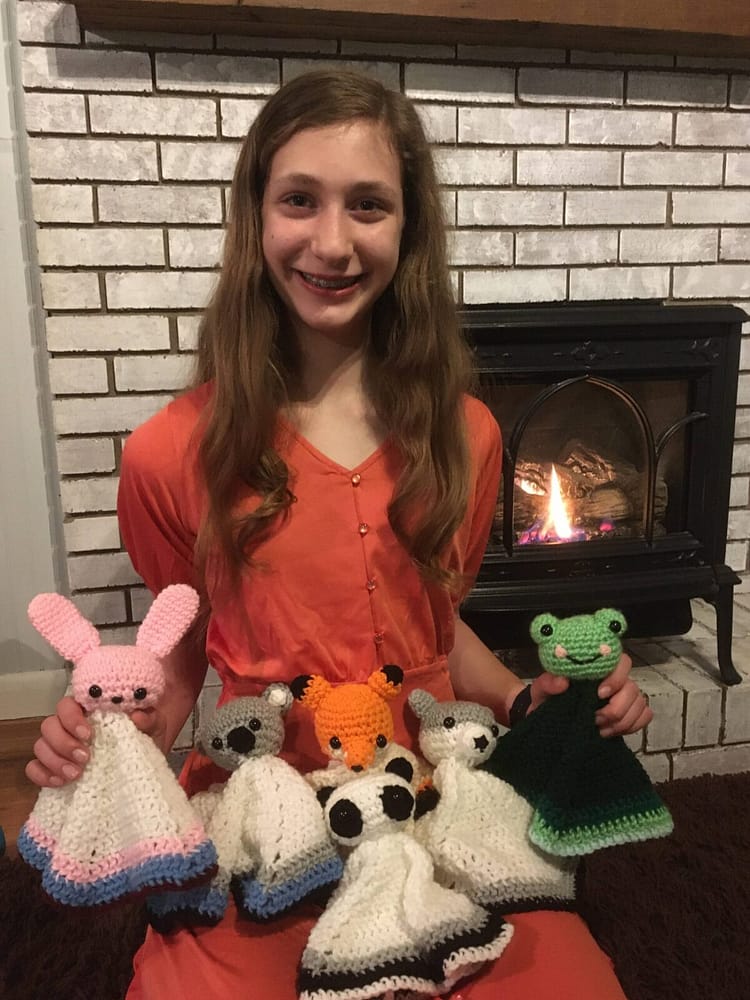 Kaits.loveys crocheted loveys
