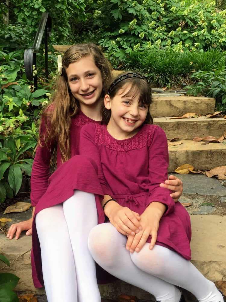 2 sisters at Duke Gardens