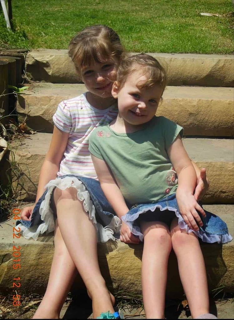 2 sisters at Duke Gardens