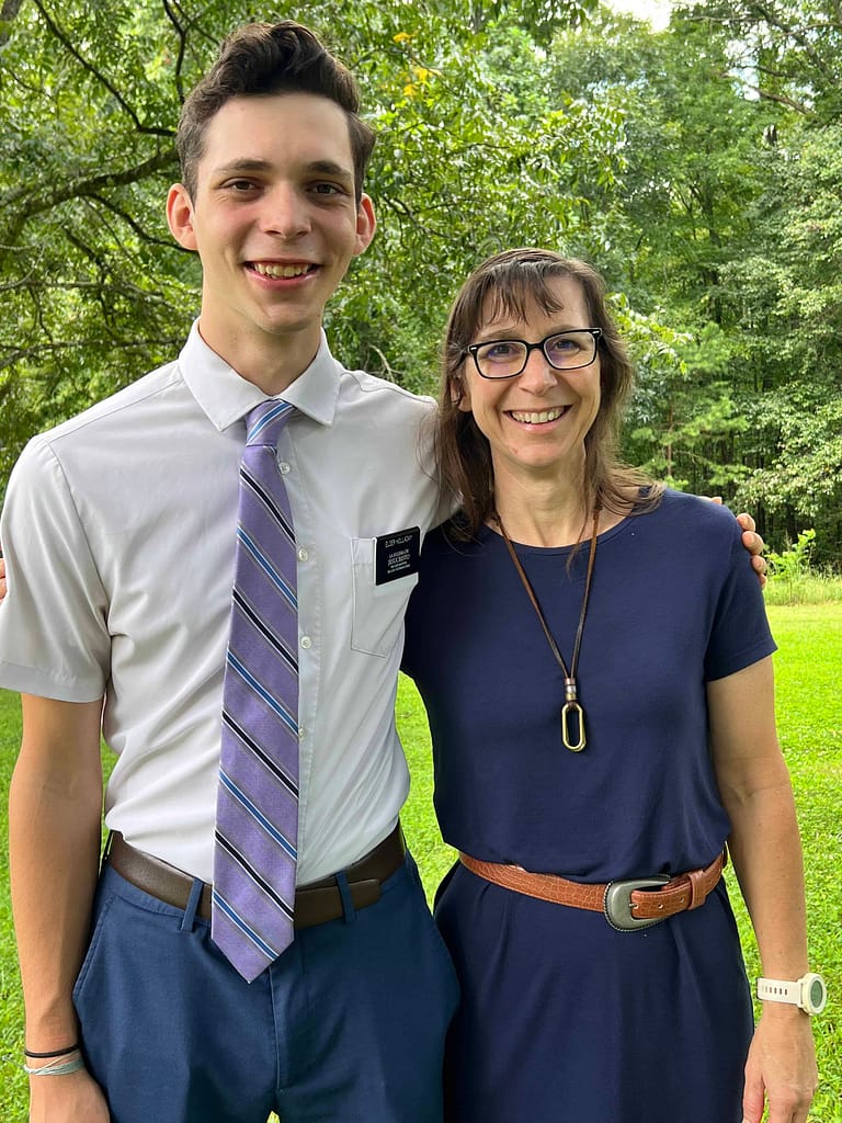 missionary son and mom