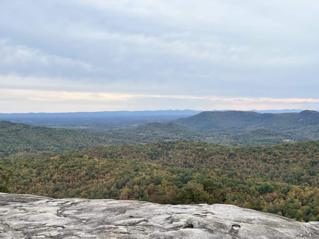 view from stone mountain